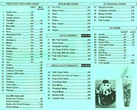 Sukh Sagar Juice menu 1