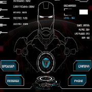 Jarvis UI V.2 klwp theme