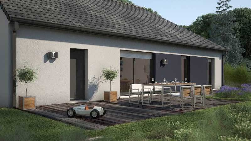 Vente maison neuve 5 pièces 90 m² à Le Châtelet-en-Brie (77820), 267 000 €