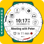 Cover Image of 下载 Calendar Watch Face (by HuskyDEV) 1.11 APK