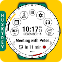 Calendar Watch Face (by HuskyDEV) 1.15 APK Скачать