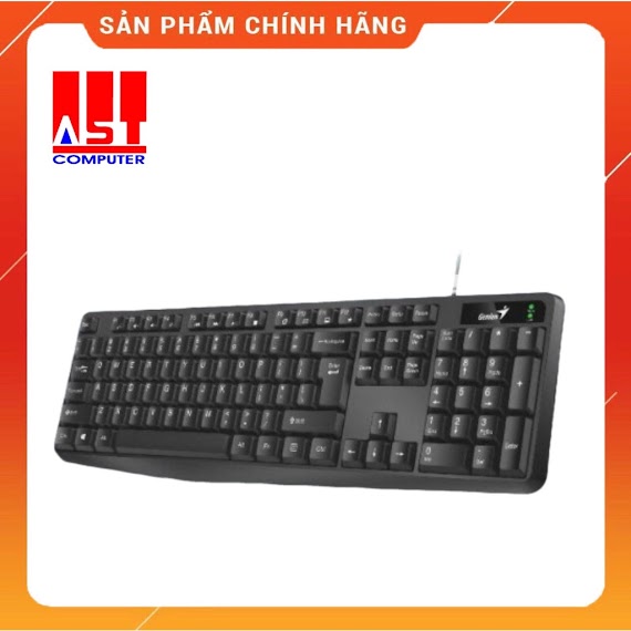 Bàn Phím Có Dây Genius Kb117 - Hàng Chính Hãng