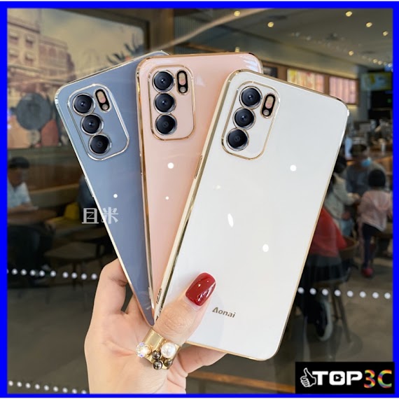 Op Lung Oppo A16 Reno6 Z 5G Reno6 5G Ốp Điện Thoại Mềm Dành Cho Oppo Reno 6 4G Reno 4 Reno 5 A16 Vỏ Điện Thoại Zb