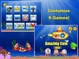 Amazing Coin (USD) for kids Screenshot