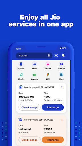 Screenshot MyJio: For Everything Jio