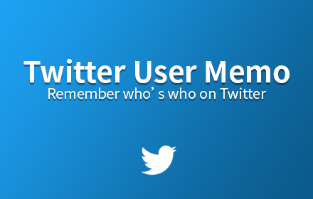 Twitter User Memo Preview image 0