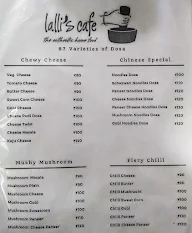 Lalli's Cafe menu 3