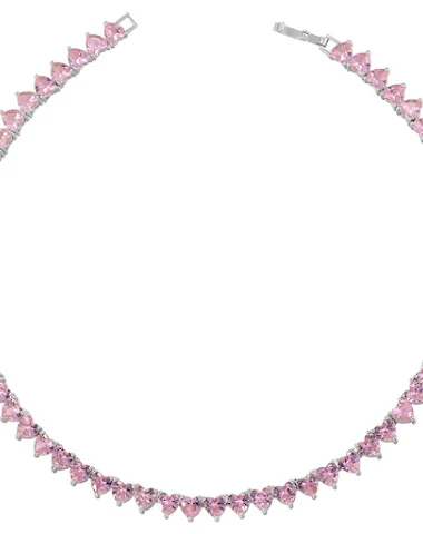 Bracelet et collier cœur pêche en d - 1
