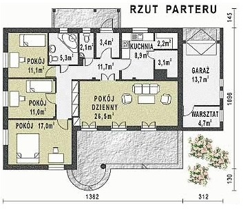 WB-3308 - Rzut parteru