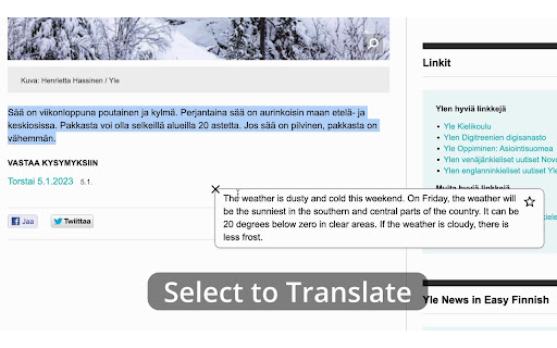 Translate and Save - LangBrowser
