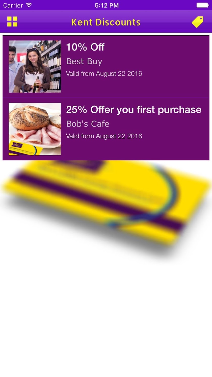 Kent Discounts Screen 3