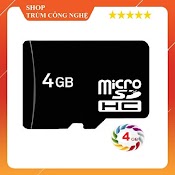 Thẻ Nhớ 4Gb Microsd , Dùng Cho Điện Thoại, Loa, Đài...bảo Hành 6 Tháng