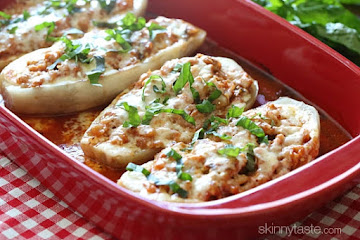 Stuffed Eggplant Parmesan