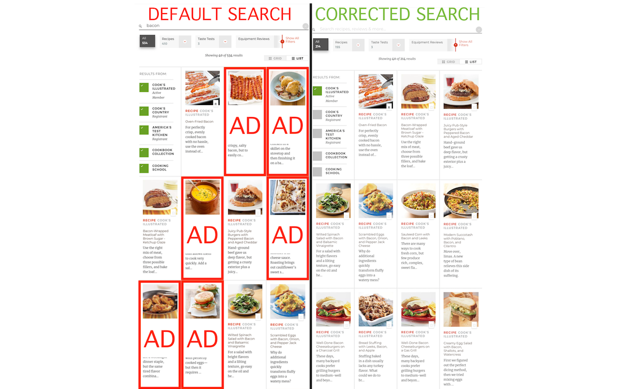 Cook's Illustrated Exclusive Search Preview image 0