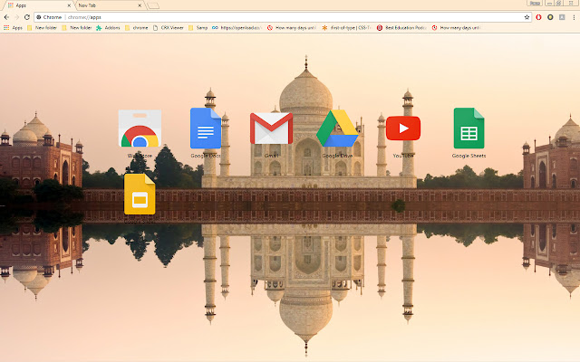 TAJ MAHAL chrome extension