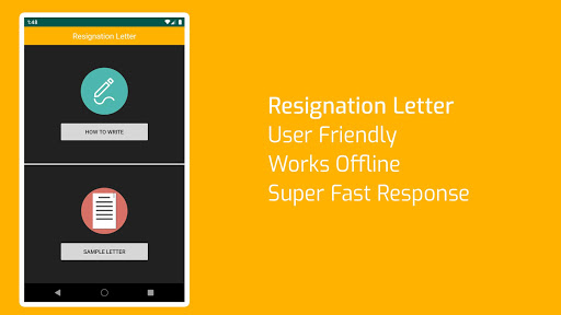 Resignation Letter Sample