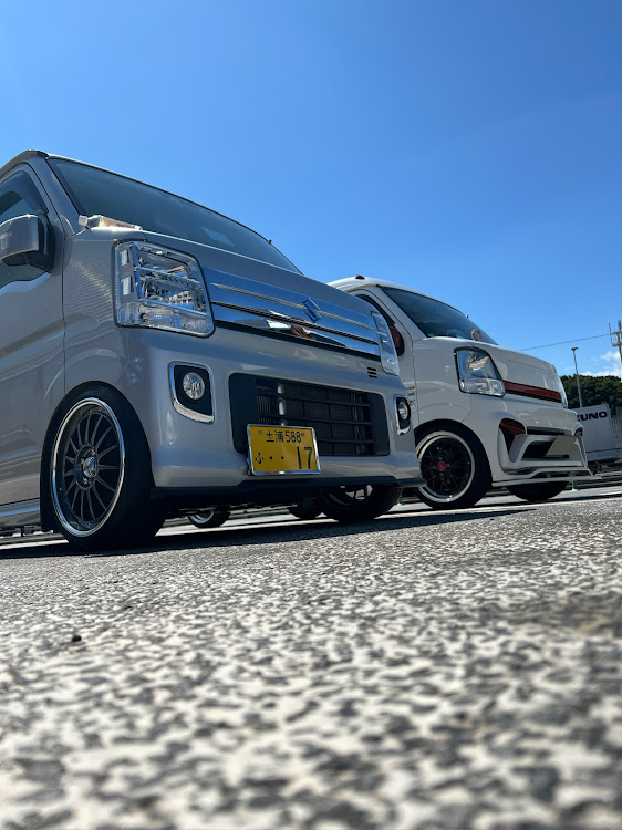 エブリイワゴンのSSR wheels・professor tf1r・徘徊写活スペシャル・仲間に感謝感謝m(_ _)m・動画ありに関するカスタム事例の投稿画像3枚目