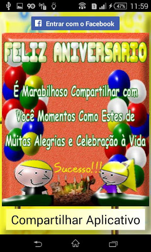 Mensagens de Aniversário