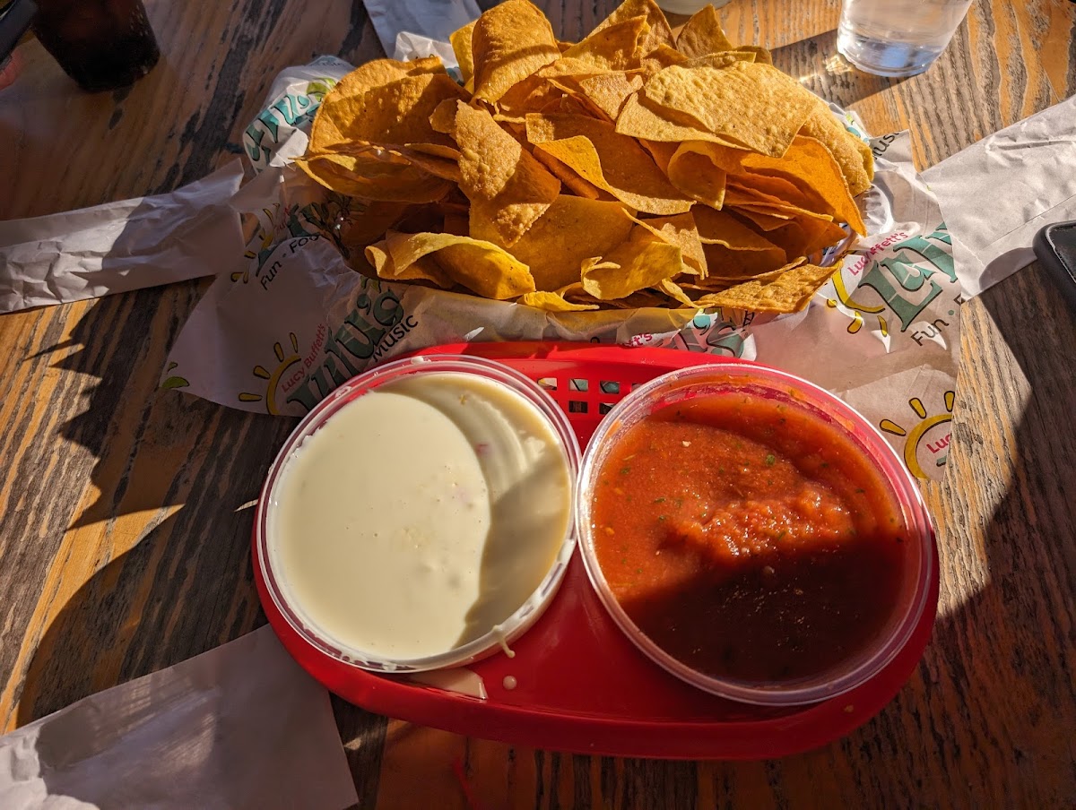 GF Chips & Queso and Salsa