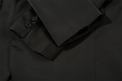 Title 15, Mens Solid Color Casual Suit Jacket Spring and...