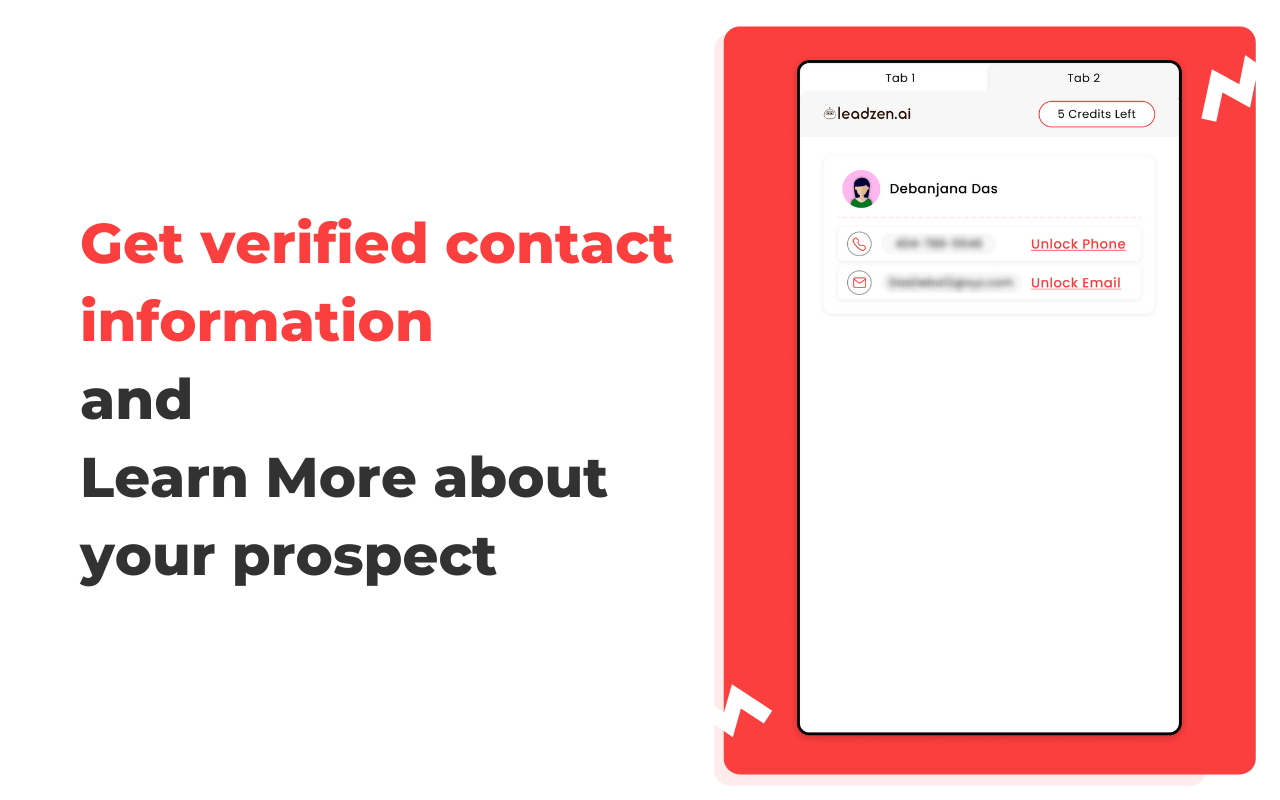 Leadzen.ai - Get Verified and Accurate Leads Preview image 4
