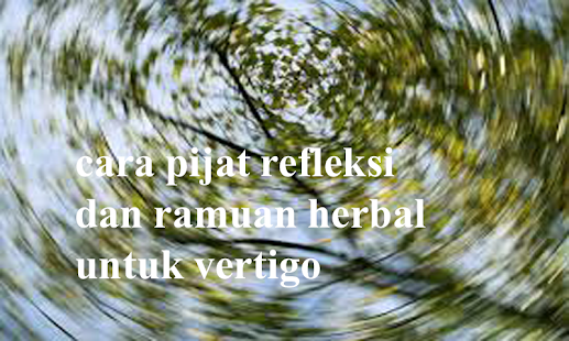 Cara mengobati vertigo dengan refleksi dan herbal - náhled
