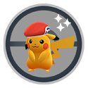 Pikachu coiffé du béret de Louka