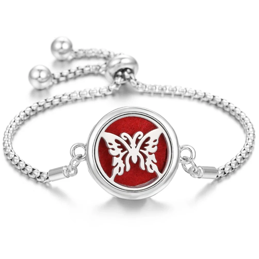 Title 3, Bracelet huiles essentielles Lucky Tree en acie...