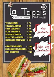 La Tapa's Cafe menu 6