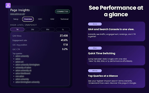 Page Insights screenshot 2