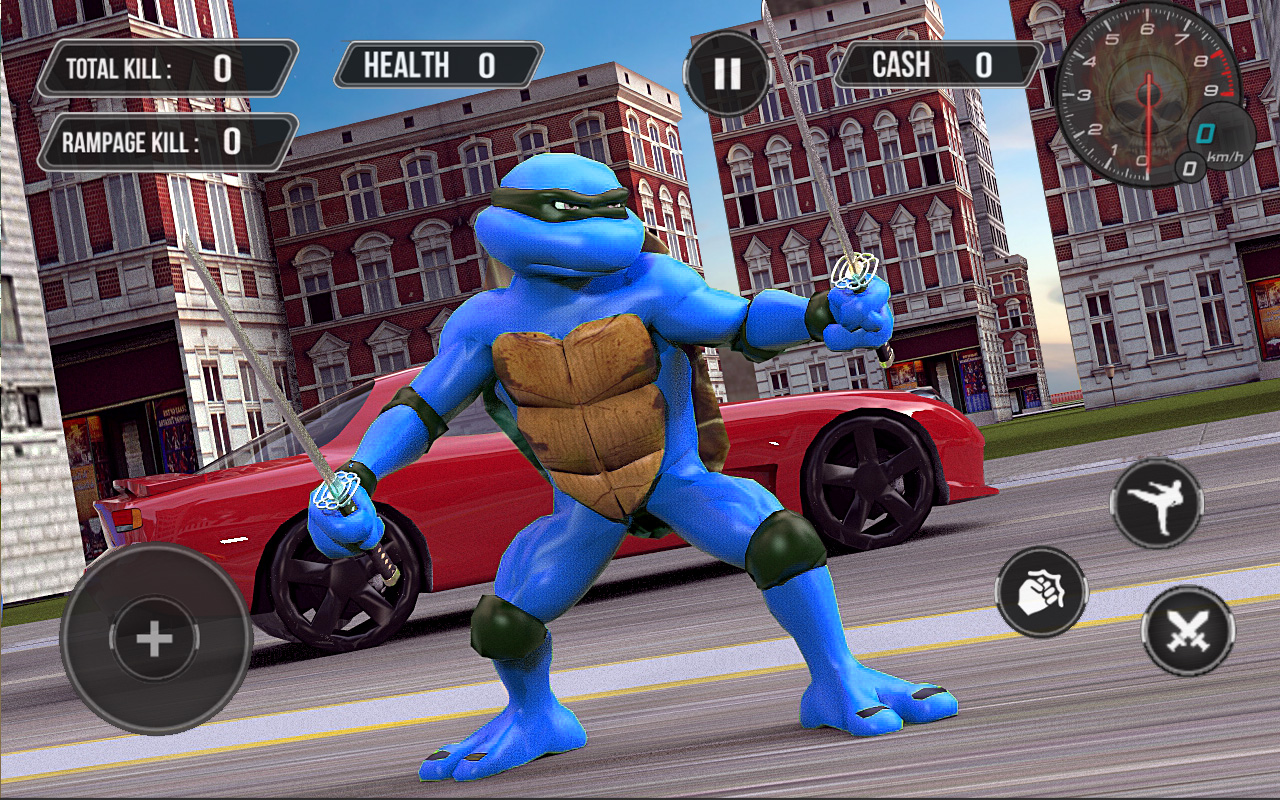 Ninja Shadow Turtle Warrior Apl Android Di Google Play