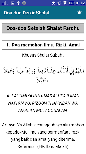 Doa  Dzikir Setelah Sholat Lengkap