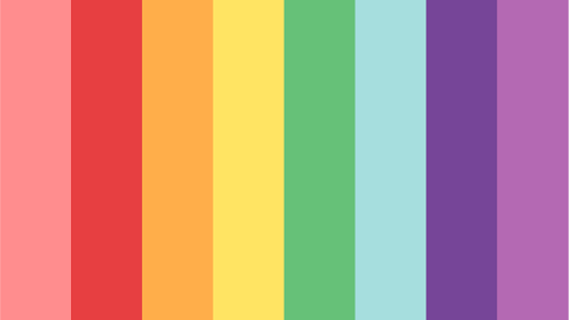 Free Rainbow Stripes Template - Customize with PicMonkey