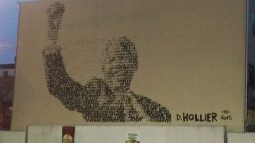 Nelson Mandela Victory Mural