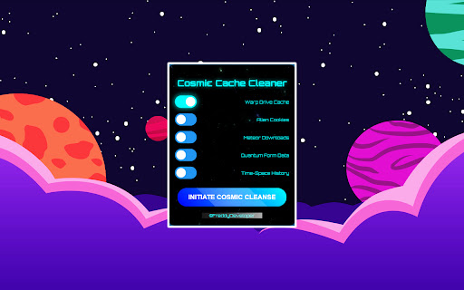 Cosmic Cache Cleaner