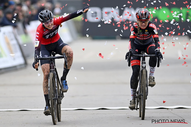 Van Alphen behaalt grootste zege na sprint tegen Betsema: "Het werd tijd, enige gewonnen tv-cross twee jaar geleden"