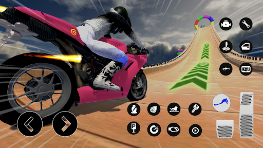 Screenshot Bike Stunt Racing Game 3D