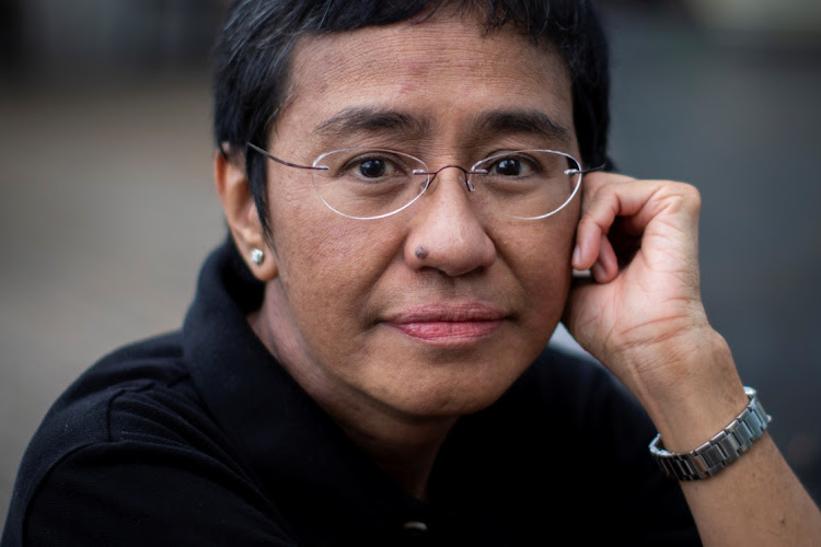 Filipino journalist and Rappler CEO Maria Ressa, one of the 2021 Nobel Peace Prize winners, in Taguig City, Metro Manila, Philippines. Picture: REUTERS/ELOISA LOPEZ