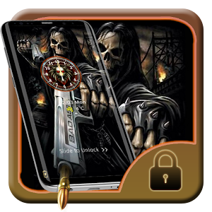 Skull Gun Theme  Icon