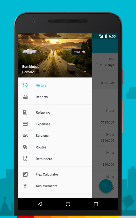    Drivvo – Car management- screenshot  