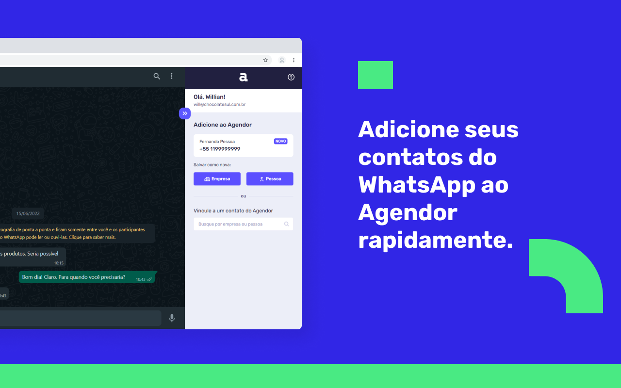 CRM de vendas para Whatsapp Web - via Agendor Preview image 2