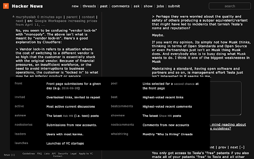 Hacker News UX