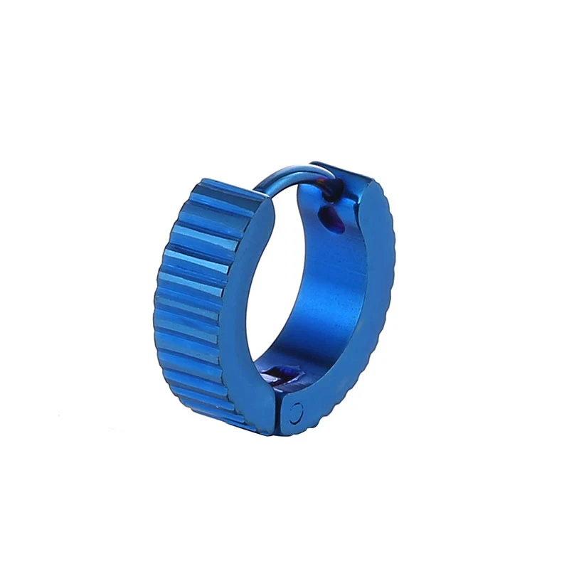 Title 5, Titanium stalen gear oorbellen heren oorbeen ge...