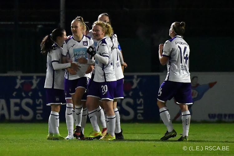 Anderlecht blijft indruk maken in tweede nationale vrouwen