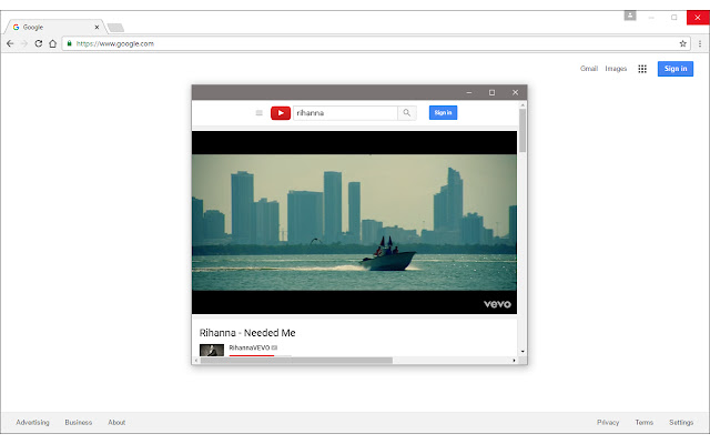 Floating Panel for YouTube™