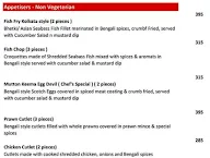 Bengal Curry menu 1