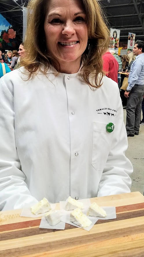 At the California Artisan Cheese Festival 2018 Artisan Cheese Tasting and Marketplace, cheese from Cowgirl Creamery