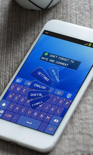 免費下載個人化APP|Dodger blue GO Keyboard app開箱文|APP開箱王