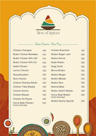 Box of Spices menu 3