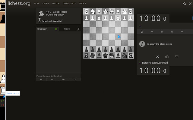 Share cursor on Lichess